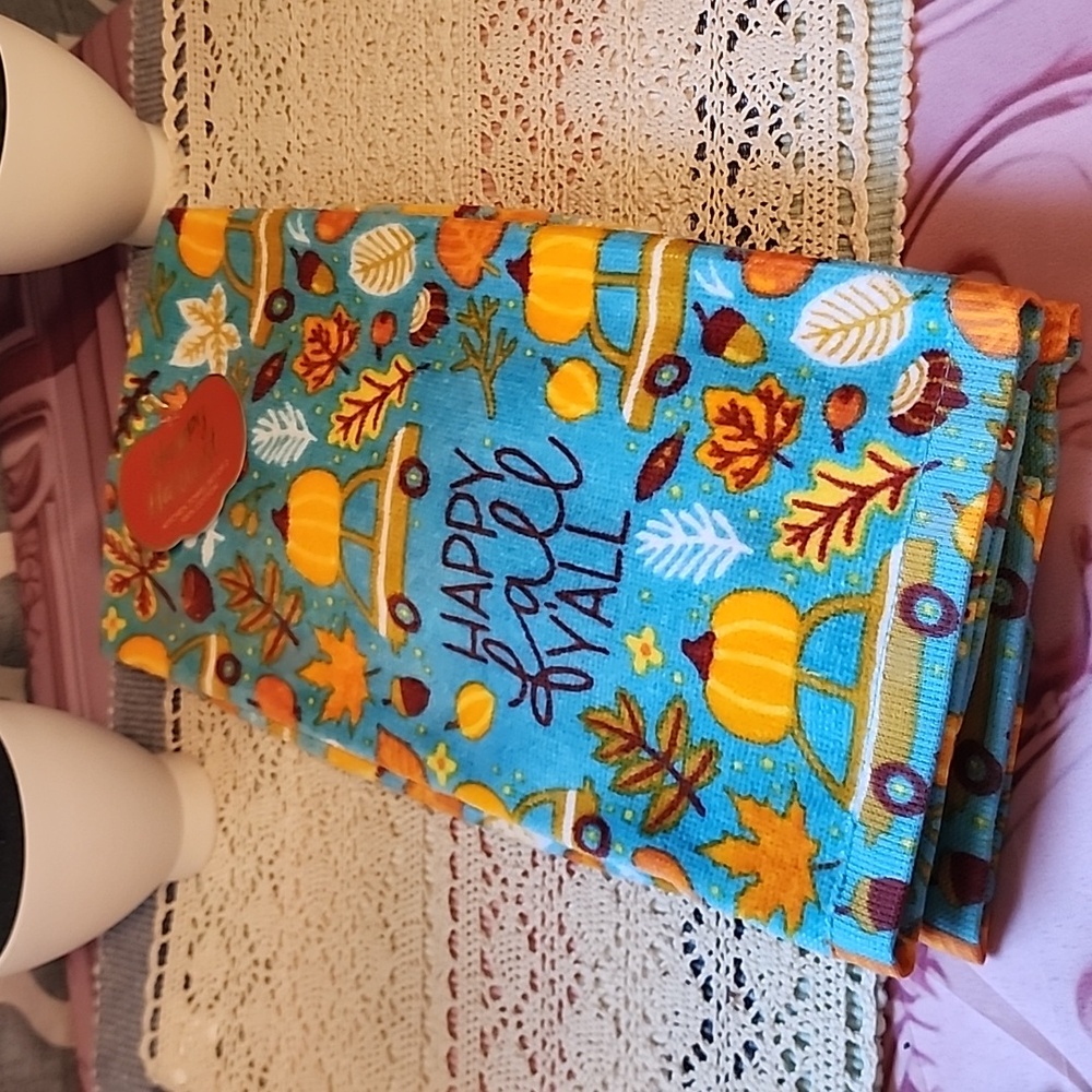 COPY - NWT Happy Harvest Towel Set